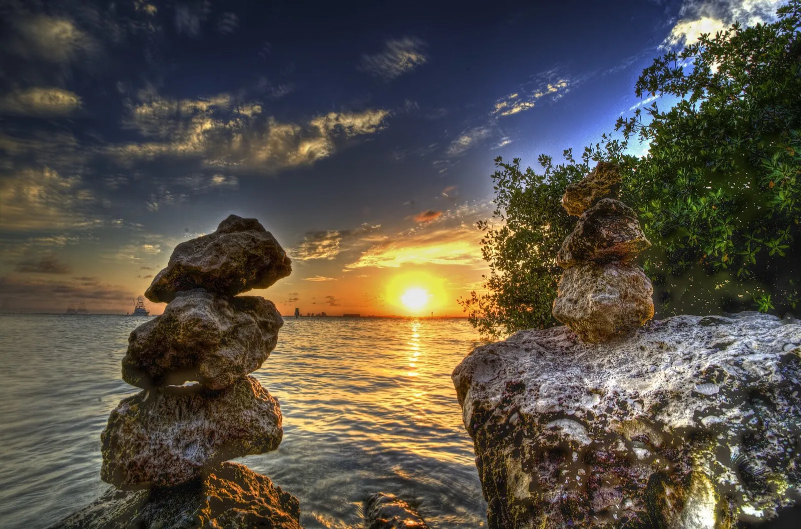 Apartamentos en venta en Key Biscayne — isla y frente de mar